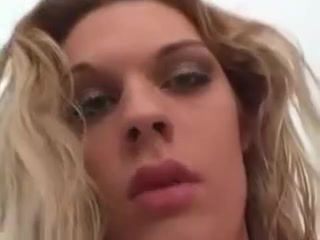 Very excited tranny