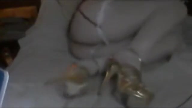 High heels sex w a dildo