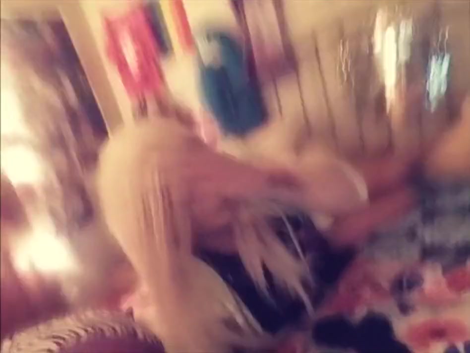 cute Blonde Trans solo