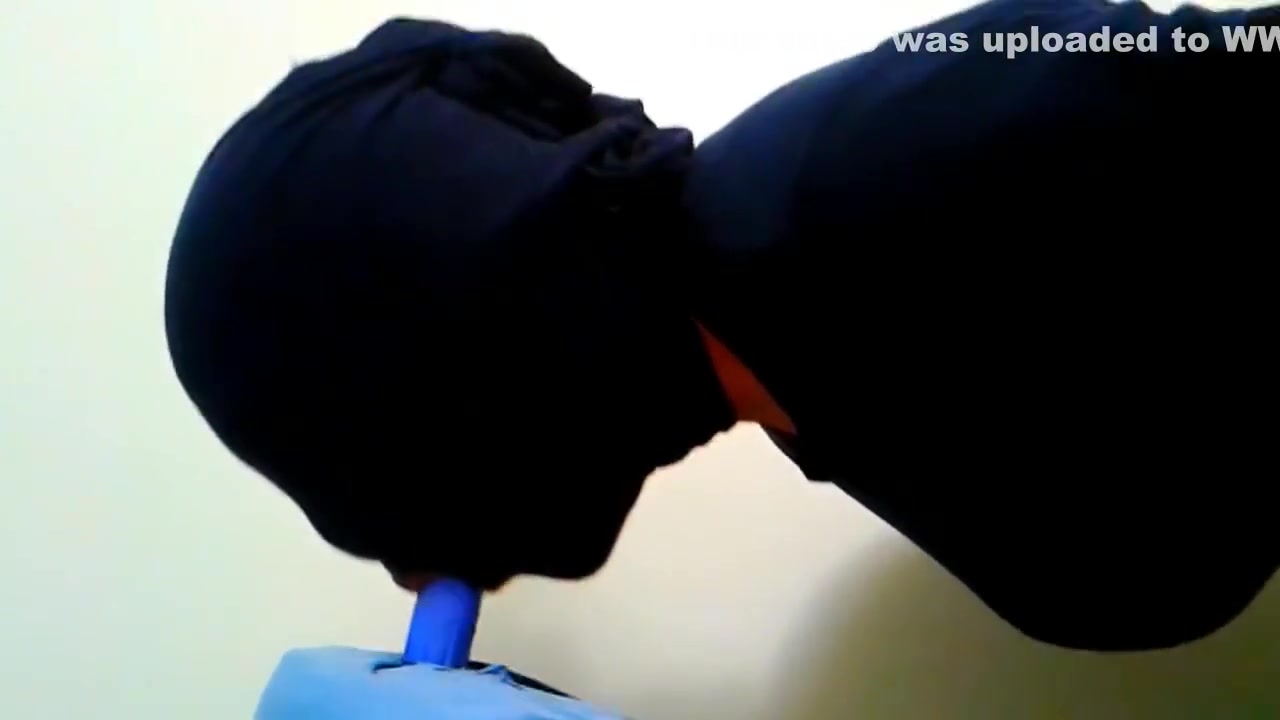 Sloppy Sucking My Toy In My Homemade Zentai Bodysuit (HANDS BEHIND BACK)