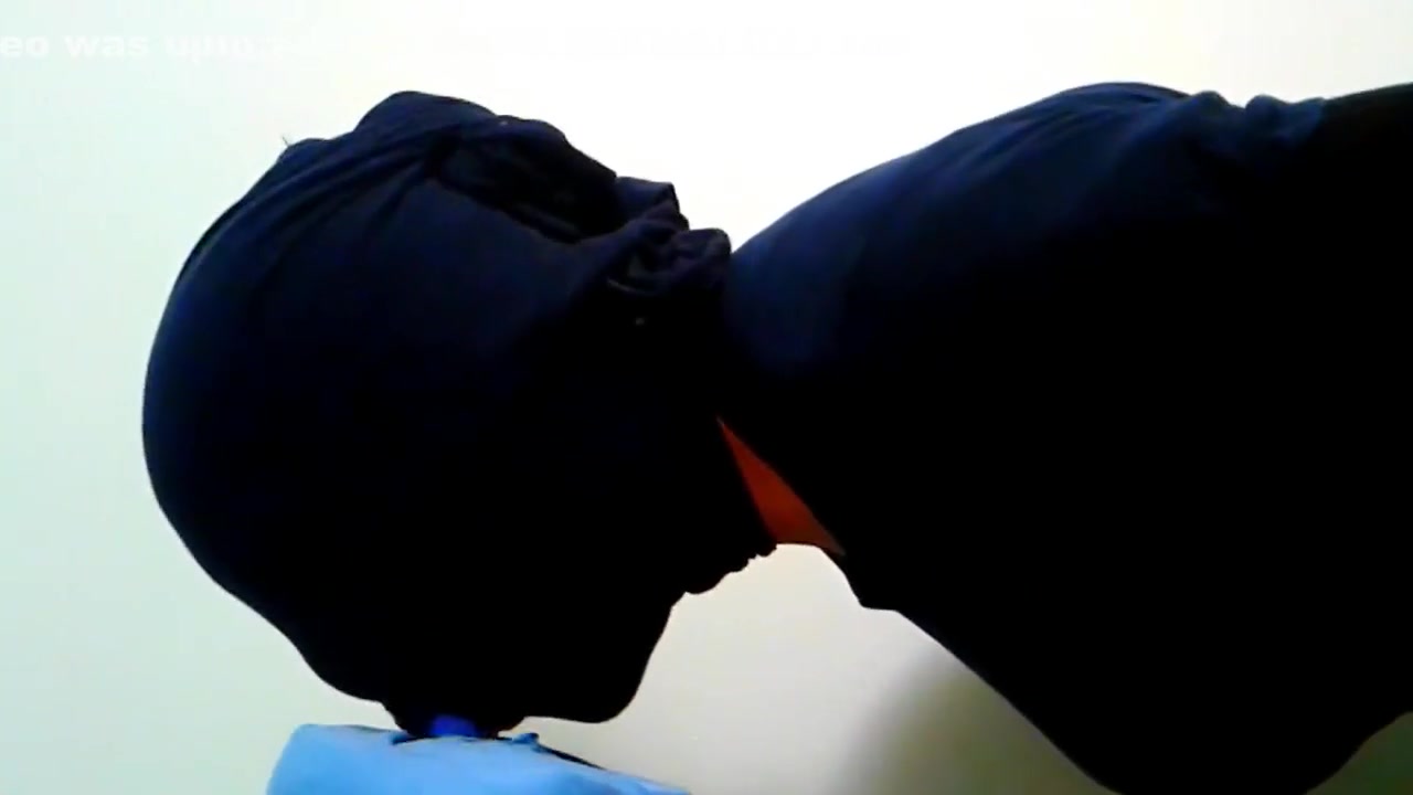 Sloppy Sucking My Toy In My Homemade Zentai Bodysuit (HANDS BEHIND BACK)