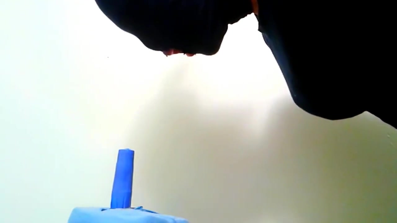 Sloppy Sucking My Toy In My Homemade Zentai Bodysuit (HANDS BEHIND BACK)
