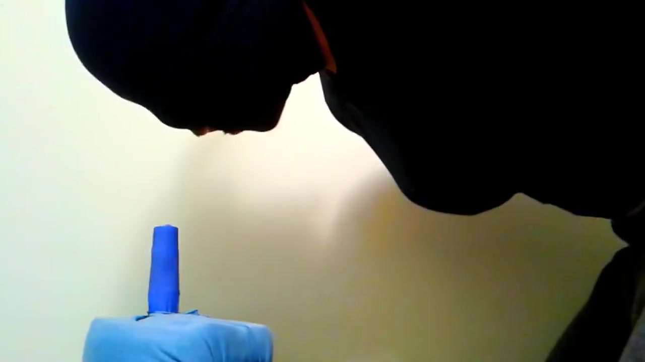 Sloppy Sucking My Toy In My Homemade Zentai Bodysuit (HANDS BEHIND BACK)