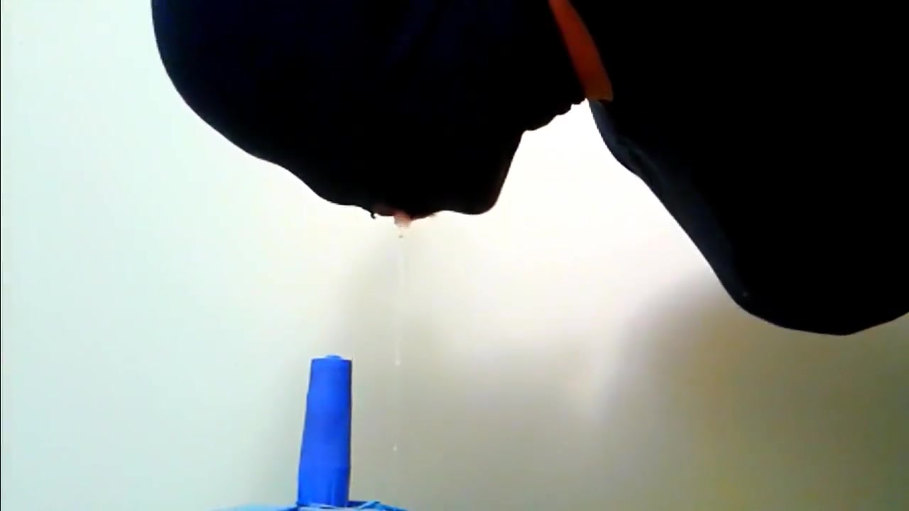 Sloppy Sucking My Toy In My Homemade Zentai Bodysuit (HANDS BEHIND BACK)