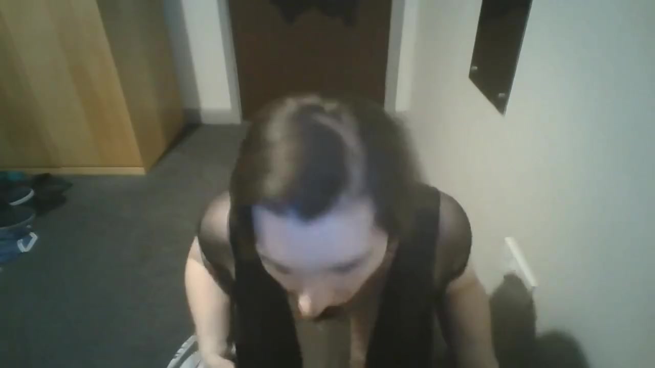 POV Sissy Blowjob and Saved Cum Bukkake