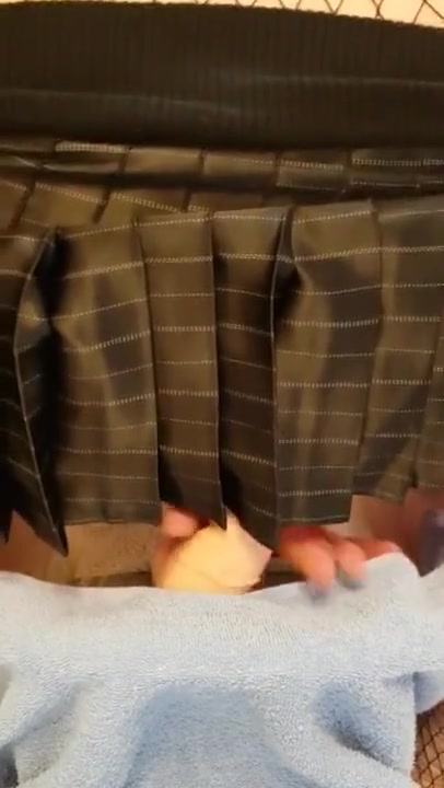 Amateur Crossdresser at home
