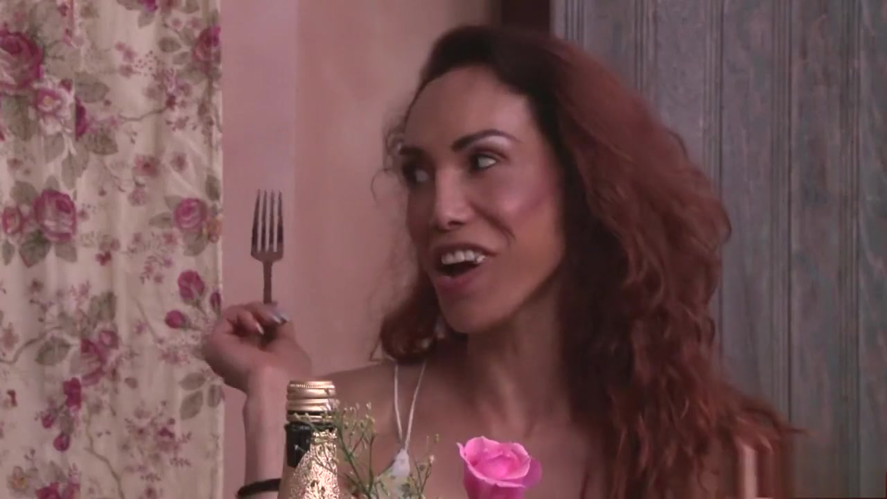 Brunette shemale Ts Foxxy seduces hot Roman Todd and gets anal fucked