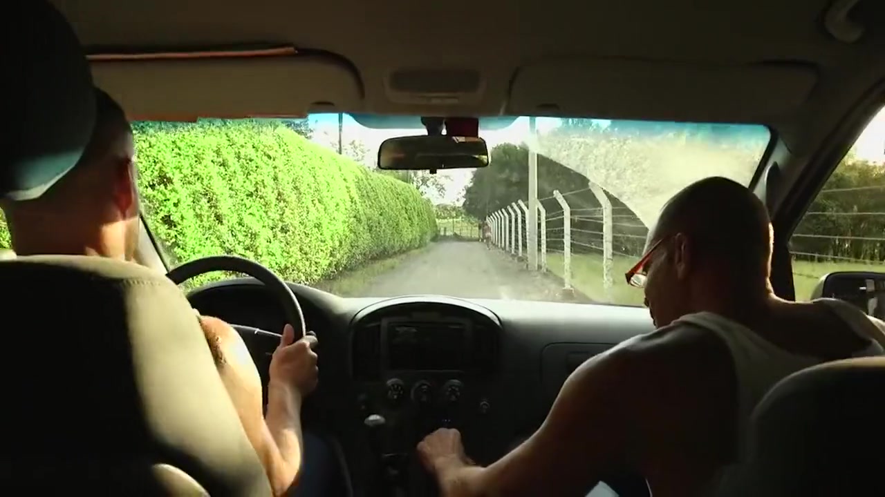 Two dudes on one sexy shemale