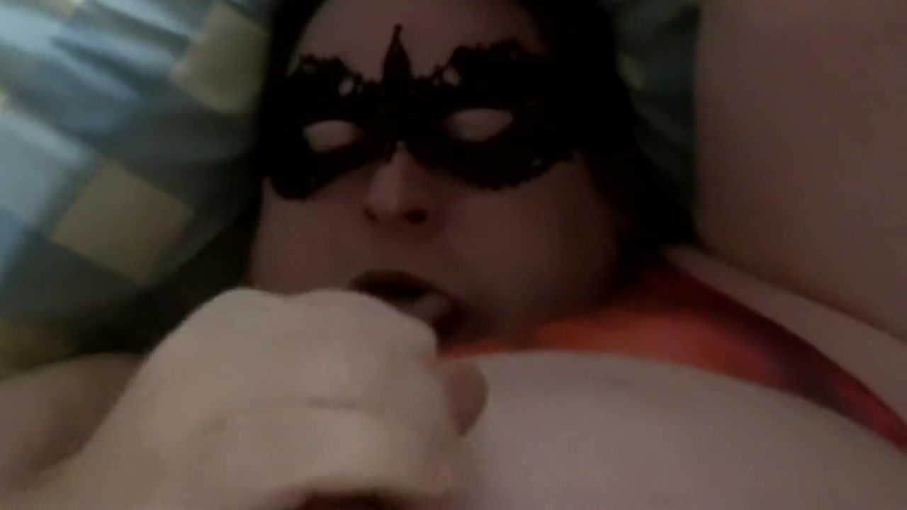 Sissy slut earns chastity release by jerking off until self facial in mouth