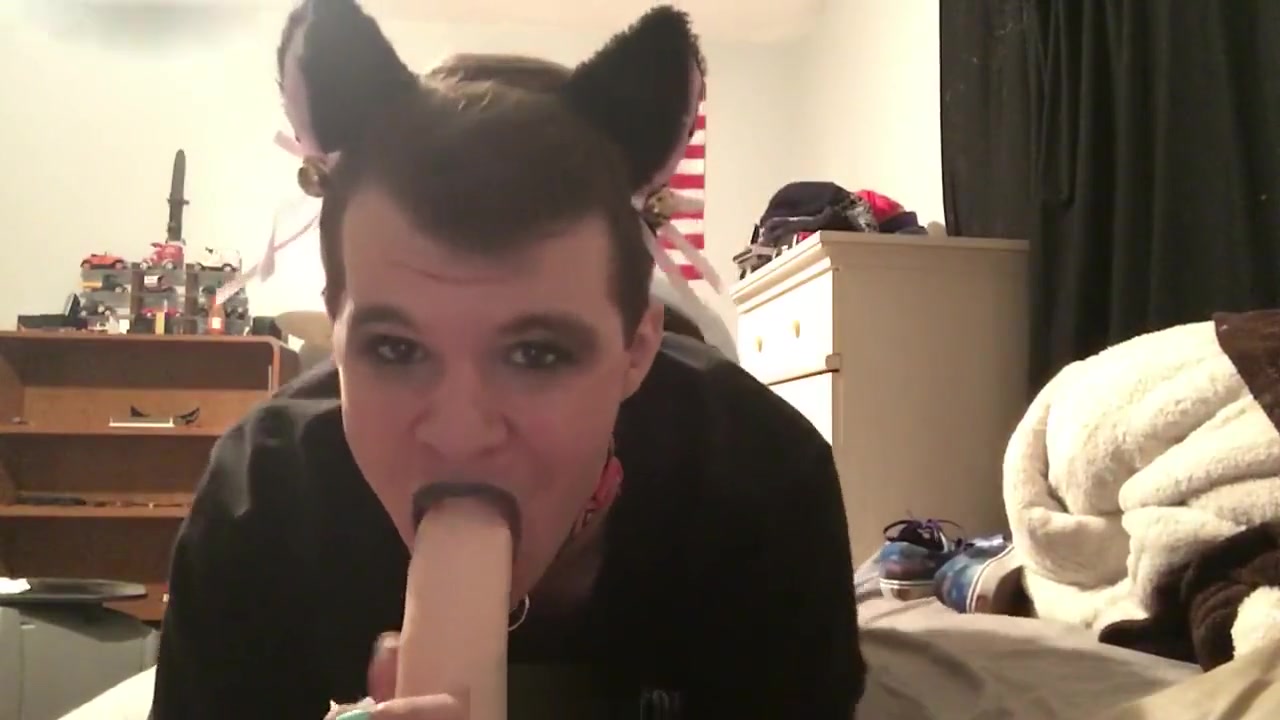 Sissy Pet Plays With Her Toys