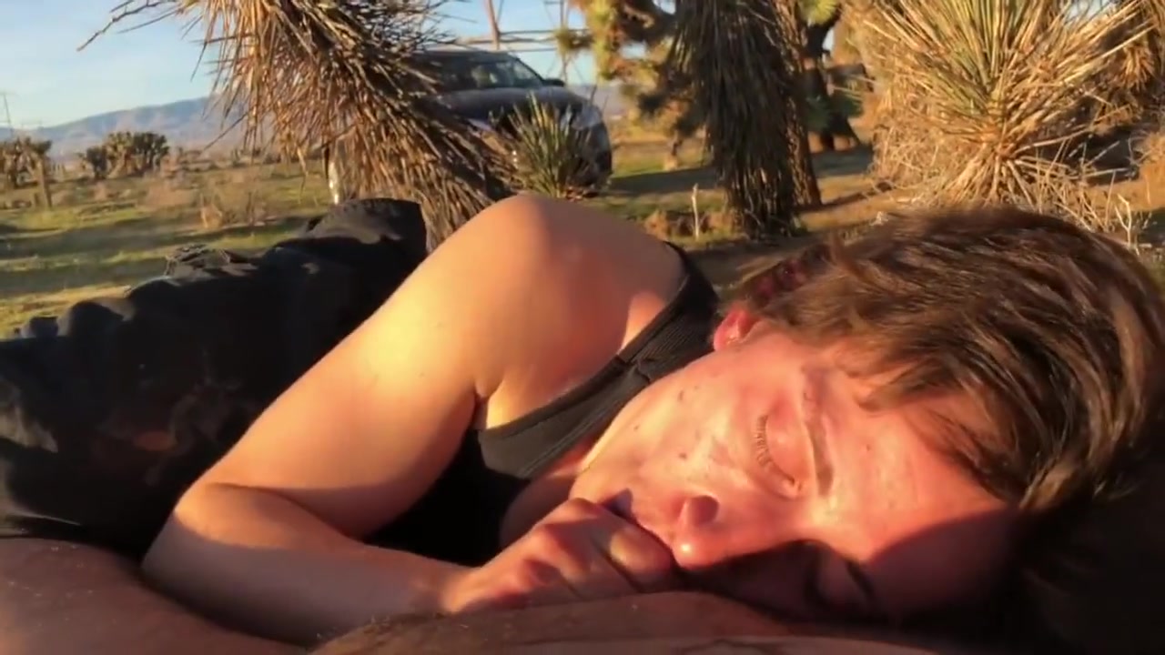 Ftm Punk blows me in the great outdoors
