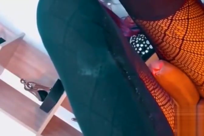 Black redhead shemale jerks monsterdick