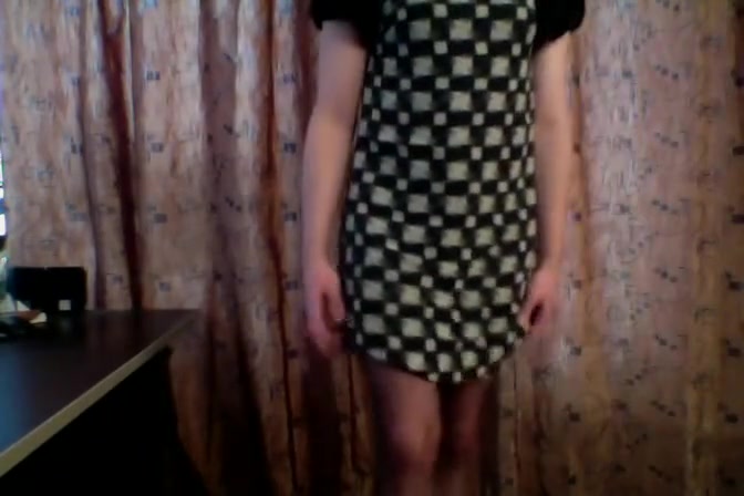 Playing in new dress