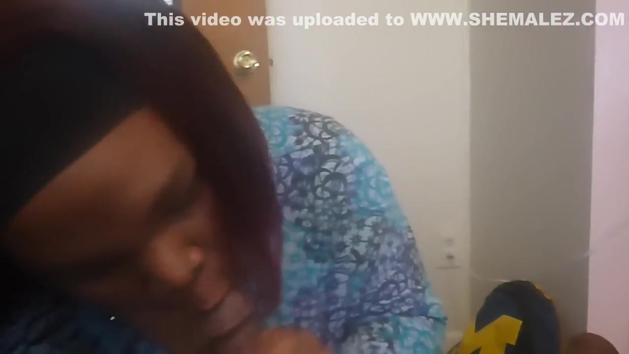 Black Transgender Sucking Black Dick