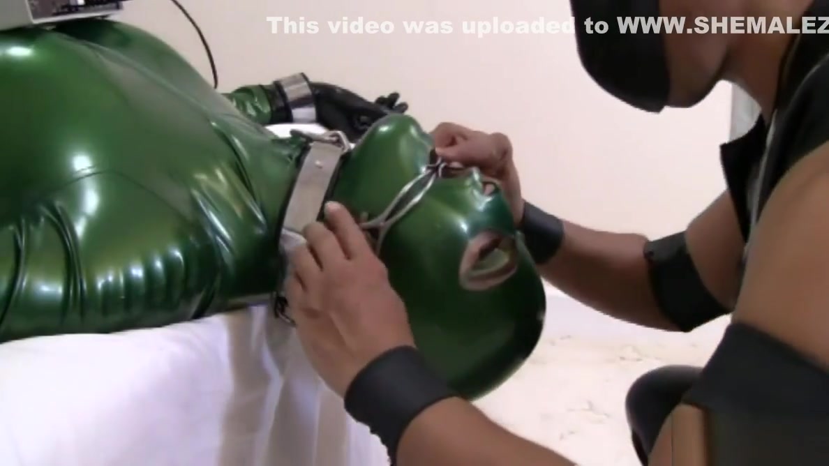 The Rubber Shemale Sex Slave!