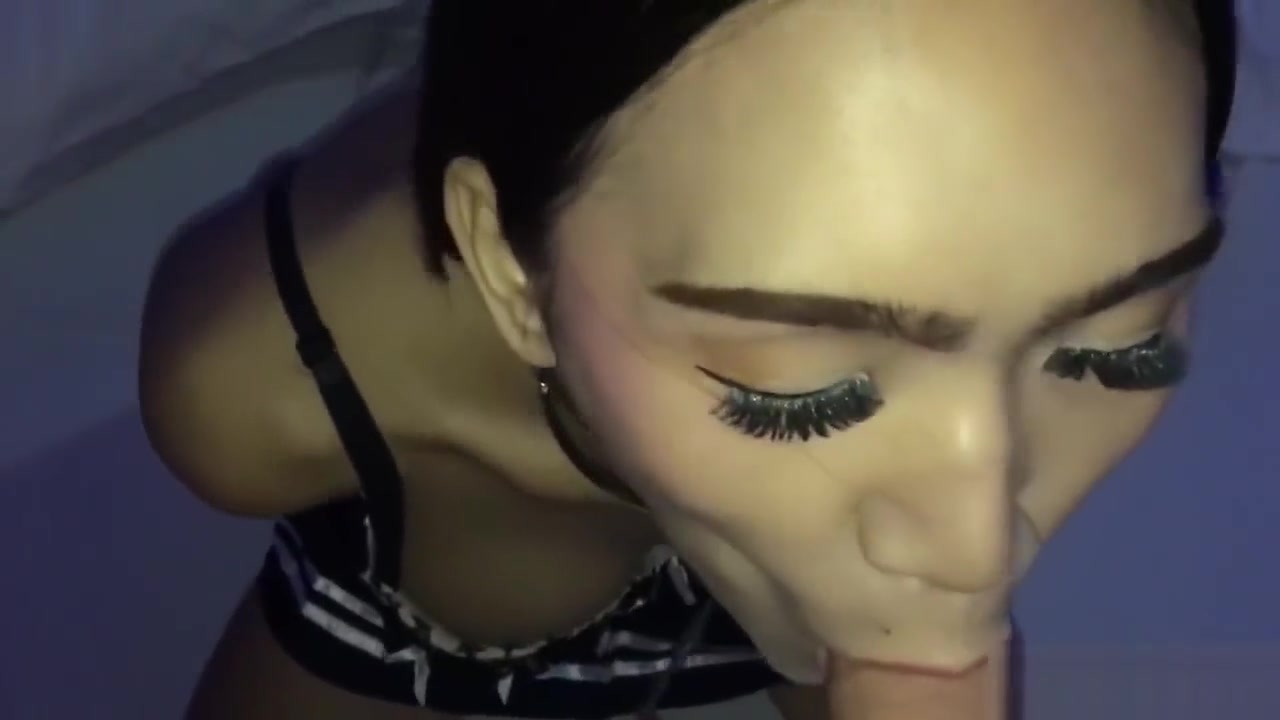 Ladyboy Emmy Gives Blowjob And Ass Fucked Bareback