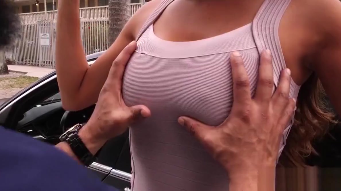 Mature ts interracially banged from behind