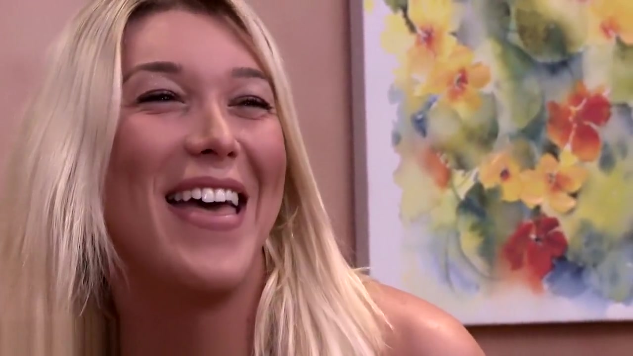 Gorgeous TS blonde Aubrey Kate pounded hard by Vadim Black