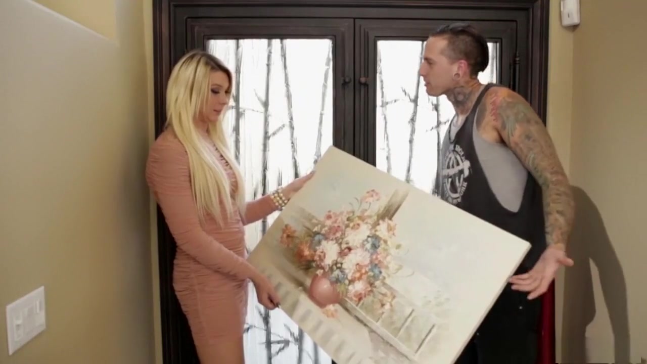 Broke tattooed guy fucks Aubrey Kate