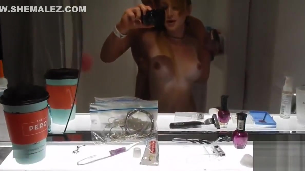 Trixxey Skye gets her ass warmed up before the scene starts