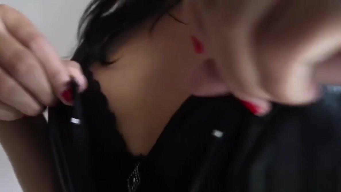 Hot tranny Shaidel having a solo play while wearing cosplay