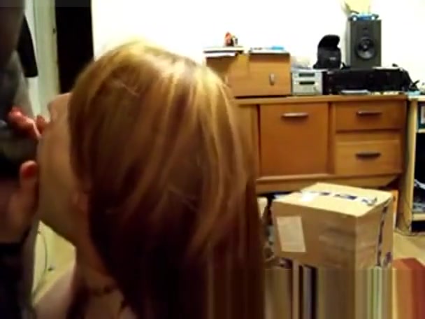 Tranny Loves Slurping That Big Black Cock