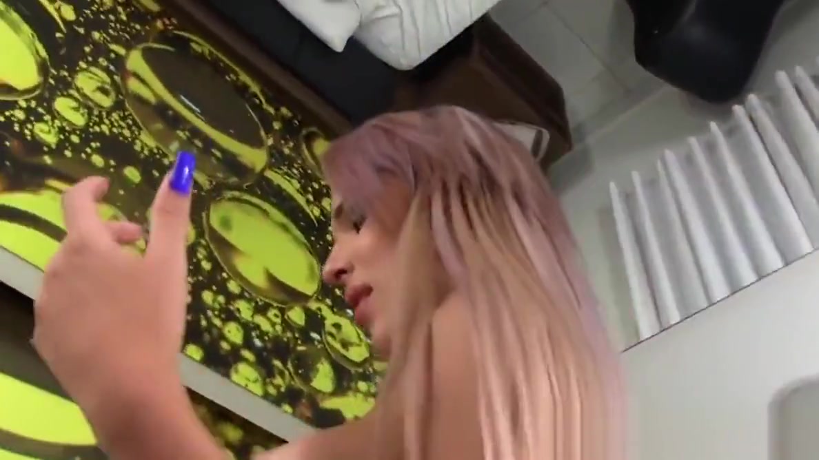 Busty tgirl banged in her tight asshole