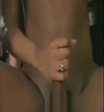 Awesome interracial sex with horny ebony shemale