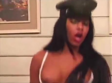 busty And ass TS Cop receives assed