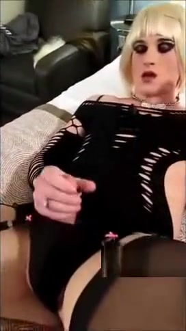 Gorgeous CD Alison Wanks and Blows Cock at Crossdresser