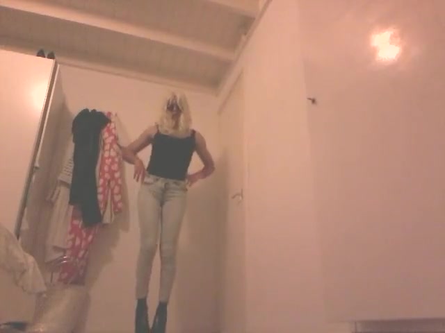 Sissyangelax-crossdresser sexy clothes posing 4