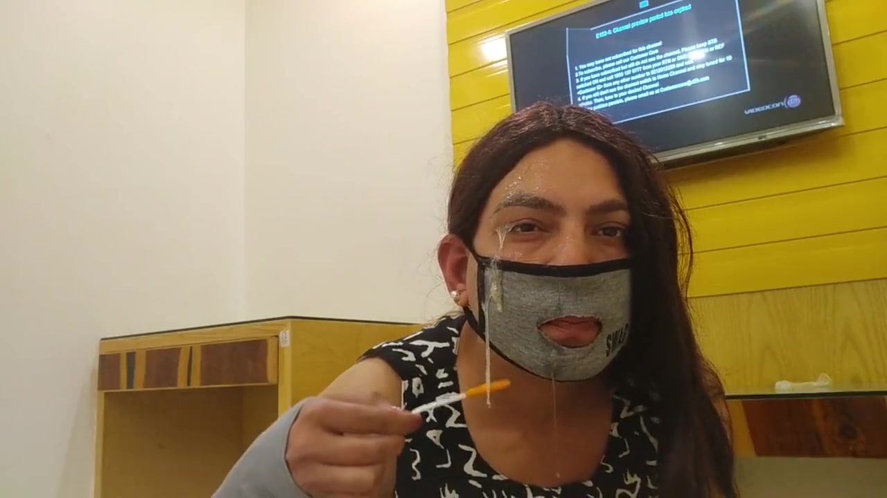 Candy finds sex magazine and used condom in 's drawer