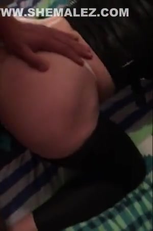 Fucked in black leggings