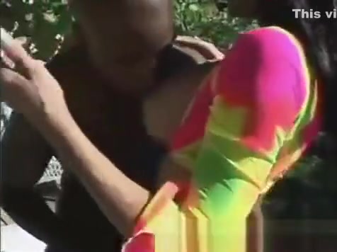 busty latina this babemale gangfucked Poolside