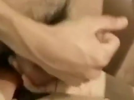 Lucy surprises a blind date with 2 cocks