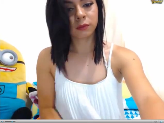 kinky Colombian Violeta Cums Hard On cam