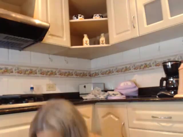 wild Ally Cums In Kitchen