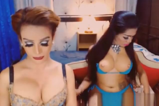wild asian shelady pair Plays knob And booty