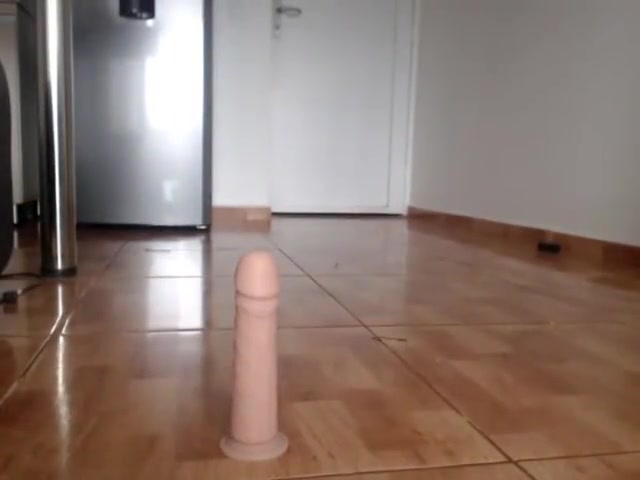 [M] lustful Colombian Sissy Rides A vibrator