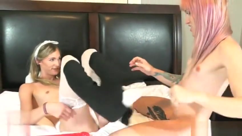 lovely tranny painfully butthole And cumshot Scene 1