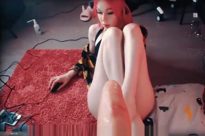 Trap Dildo Fottjob POV