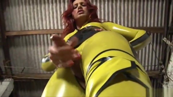 Joy Spears In TS Latex