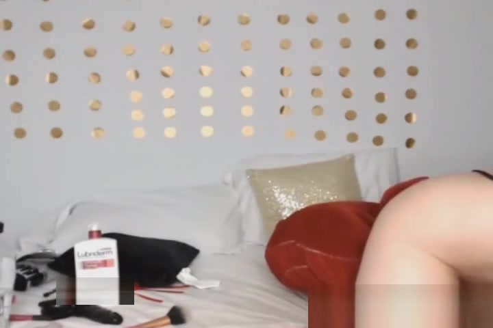 biggest blond lady-man Breast Jerking Her penis