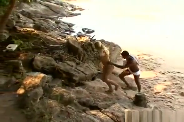 A kinky lady-man gets wazoo fucked By A large dark Co