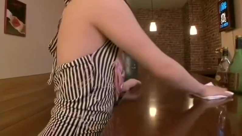 Fabulous Japanese Model In superlatively admirable petite tits, nylons JAV Clip