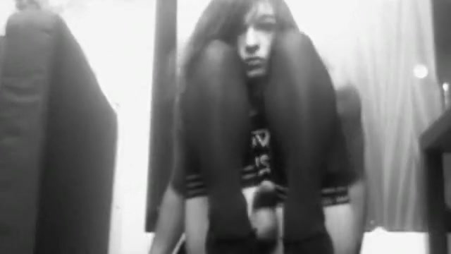teen 18+ sissy masturbating
