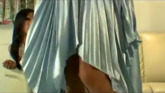 Two Trannies Playing With Their Juicy Cocks