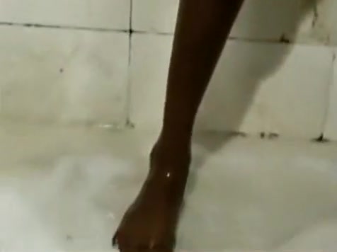 Big Cock Ebony In Shower