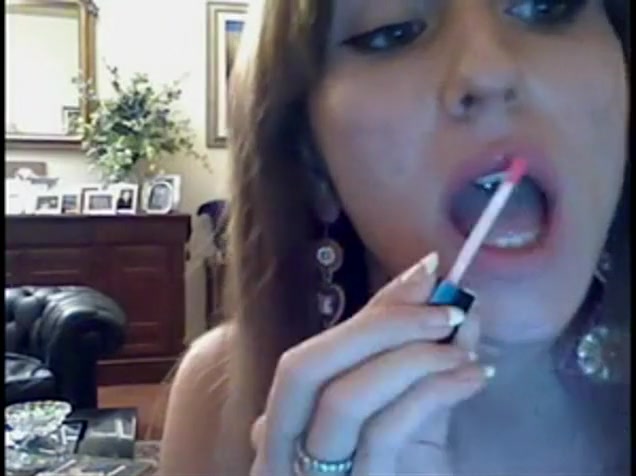 At Home With Cute Tranny