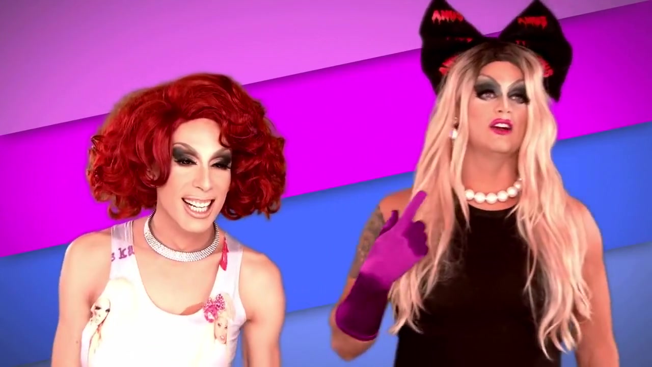 Alaska Thunderfuck & Cory Binney in Drag